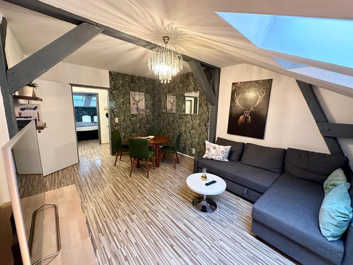 Apartment Zum Gruenen Hirsch Inkl. Parkplatz Ерфурт Екстер'єр фото